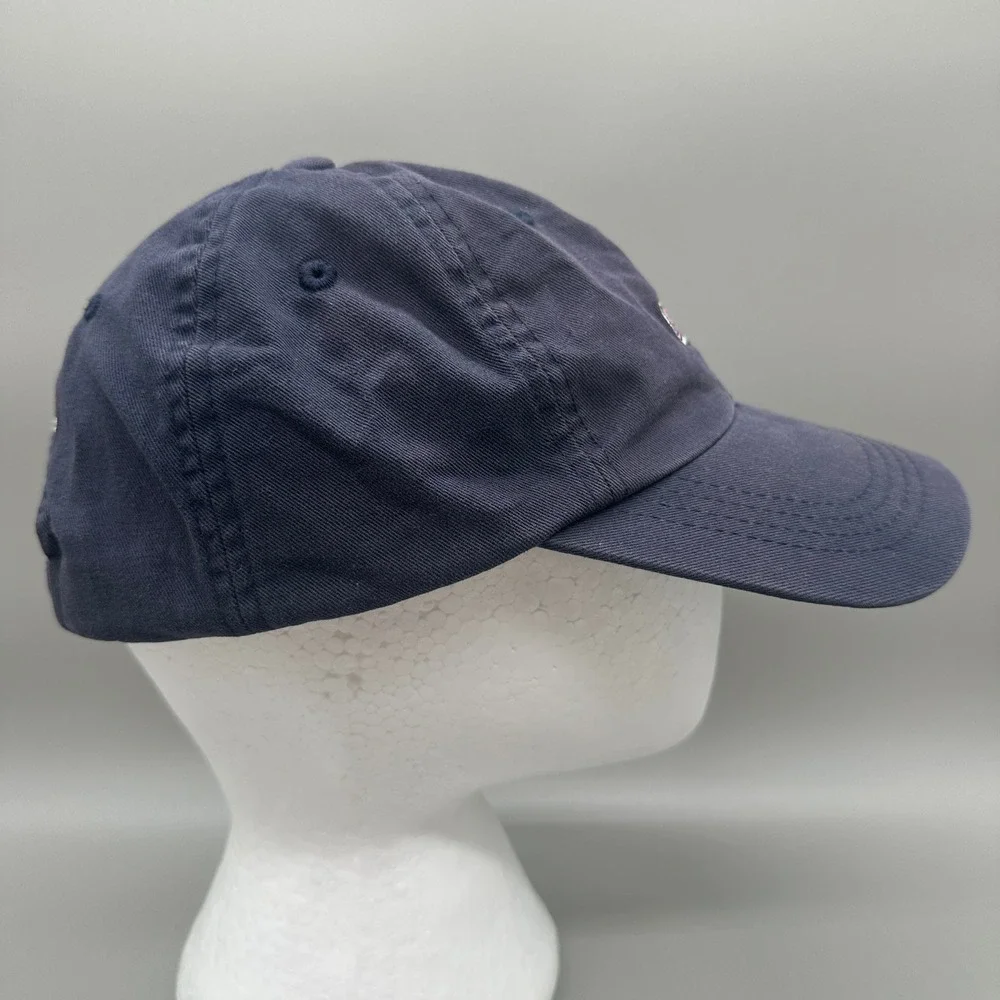 Vineyard Vines Whale Baseball Hat Womens OSFA Navy Blue Strapback Adjustable
